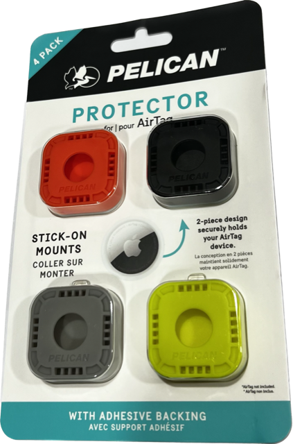 Stick-On AirTag Protector Mounts