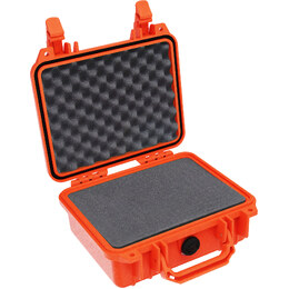 Pelican 1200 with Foam Orange