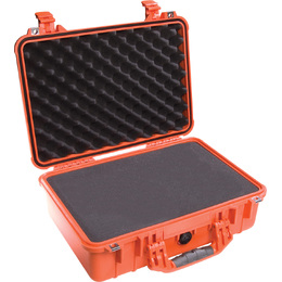 Pelican 1500 with Foam Orange