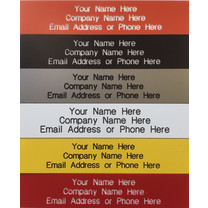 Nameplate Service