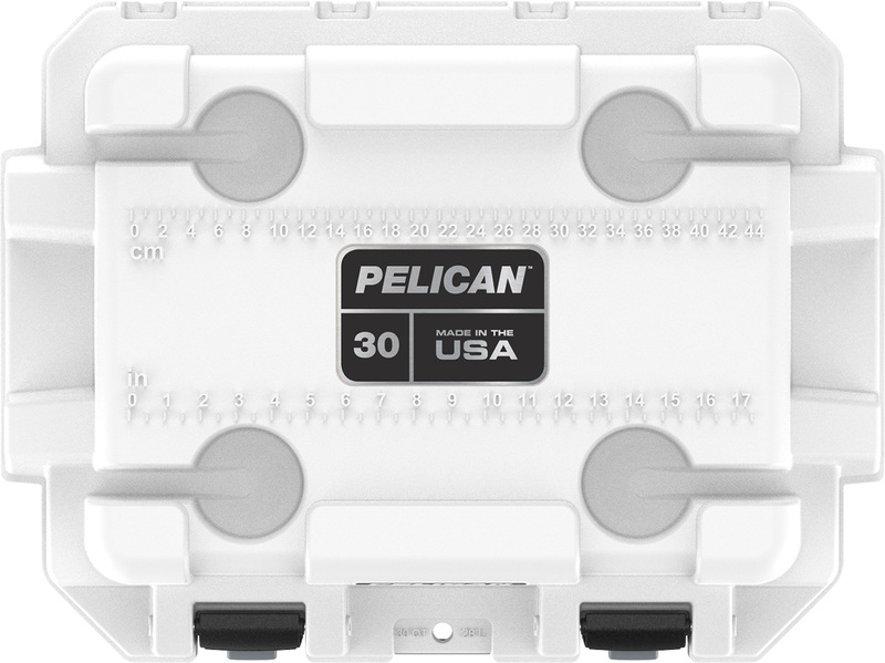 Pelican 30QT Elite Cooler - White