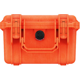 Pelican 1300 with Foam Orange