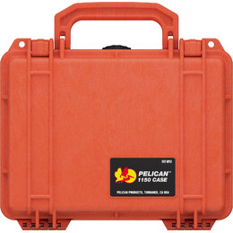 Pelican 1150 with Foam Orange