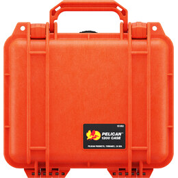 Pelican 1200 No Foam Orange