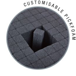 Pelican 1400 with Foam Black