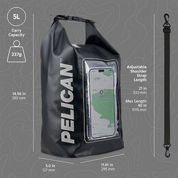 Pelican Marine 5L Phone Dry Bag