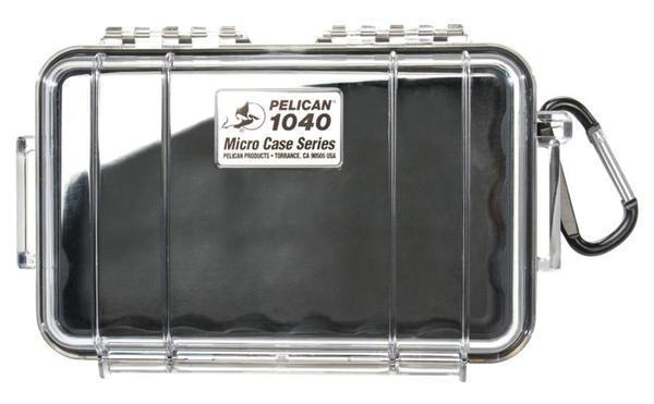 Pelican 1040 Case - Clear / Black
