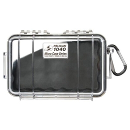 Pelican 1040 Case - Clear / Black
