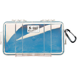 Pelican 1060 Case - Clear / Blue