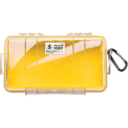 Pelican 1060 Case - Clear / Yellow