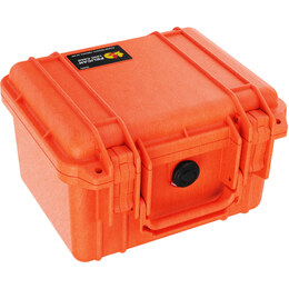 Pelican 1300 with Foam Orange