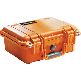 Pelican 1400 with Foam Orange