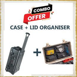 Pelican 1510 Case + Organiser  Deal