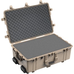 Pelican 1650 with Foam Tan