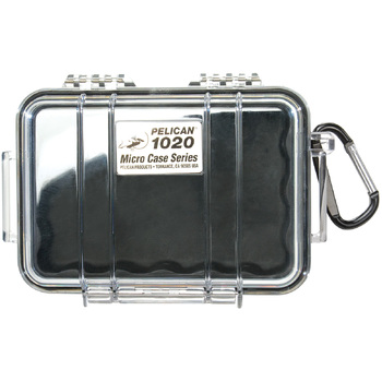 Pelican 1020 Case - Clear / Black