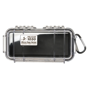Pelican 1030 Case - Clear / Black