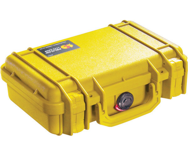 Pelican 1170 with Foam Yellow