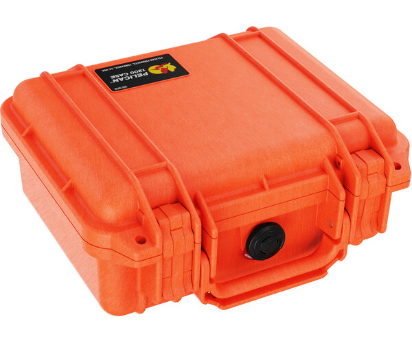 Pelican 1200 No Foam Orange