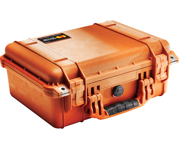 Pelican 1450 No Foam Orange