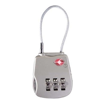 TSA 3-Dial Combination Padlock