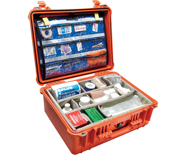 Pelican 1550 with EMS Kit Orange