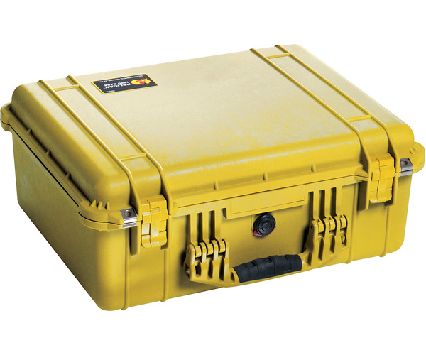 Pelican 1550 No Foam Yellow
