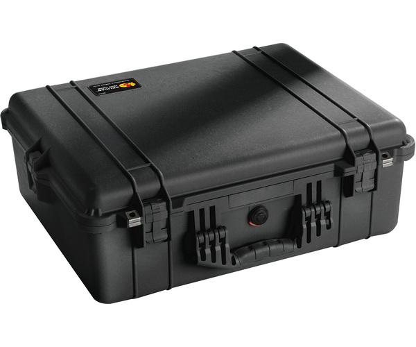 Pelican 1600 with Foam Black