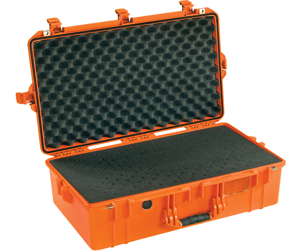 Pelican 1605 Air with Foam Orange