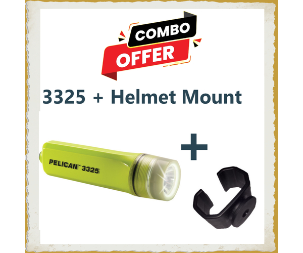 Pelican 3325 + Pacific Helmet Mount Deal