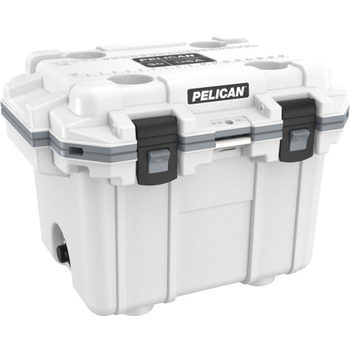 Pelican 30QT Elite Cooler - White