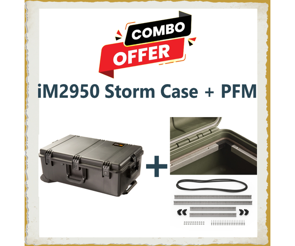 Pelican iM2950 Case + PFM Deal